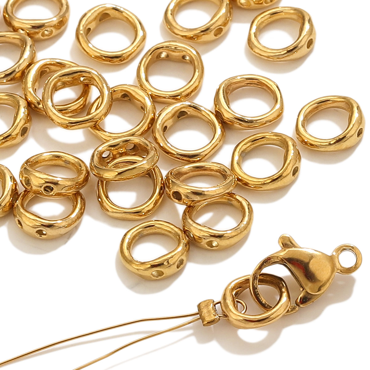 Jewelry Making Supplies - 20 шт. застежек-коннекторов из нержавеющей стали