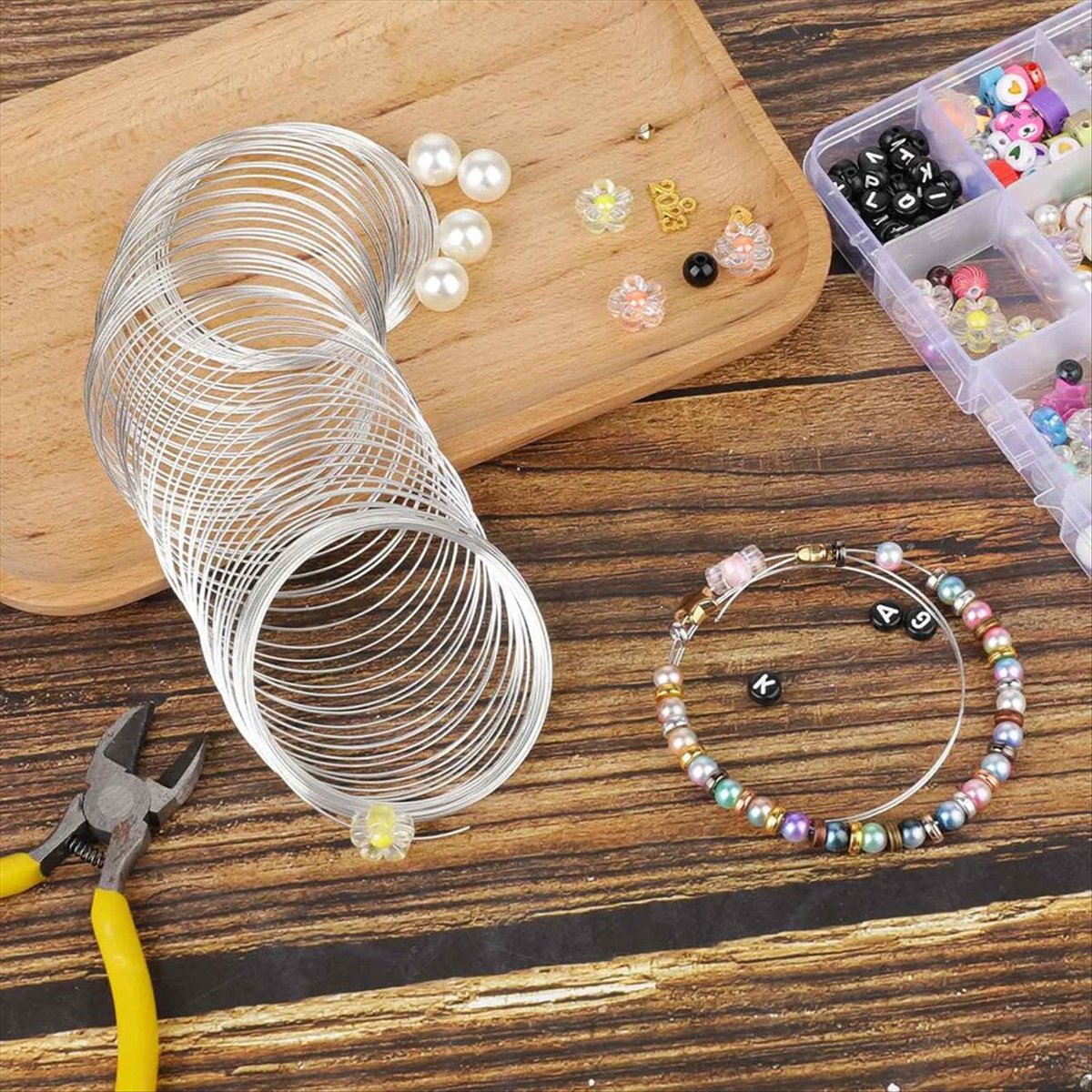 Memory Wire Bracelet - 【КУУПОН!】{0}300 Петля для браслета, проволока для