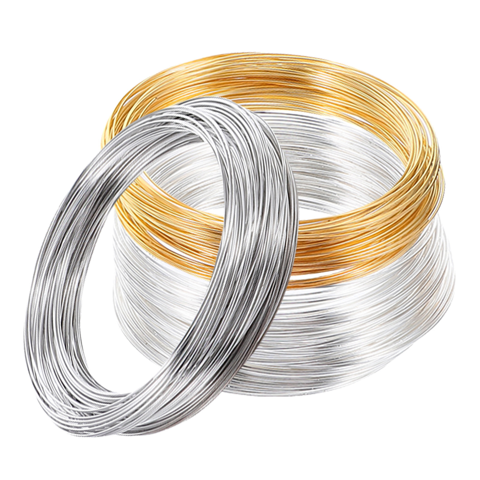 3 рулона металлической проволо – обзор и цена Memory Wire Bracelet