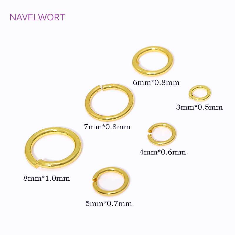 соединительные кольца для укра – обзор и цена Jewelry Making Closed Jump Rings