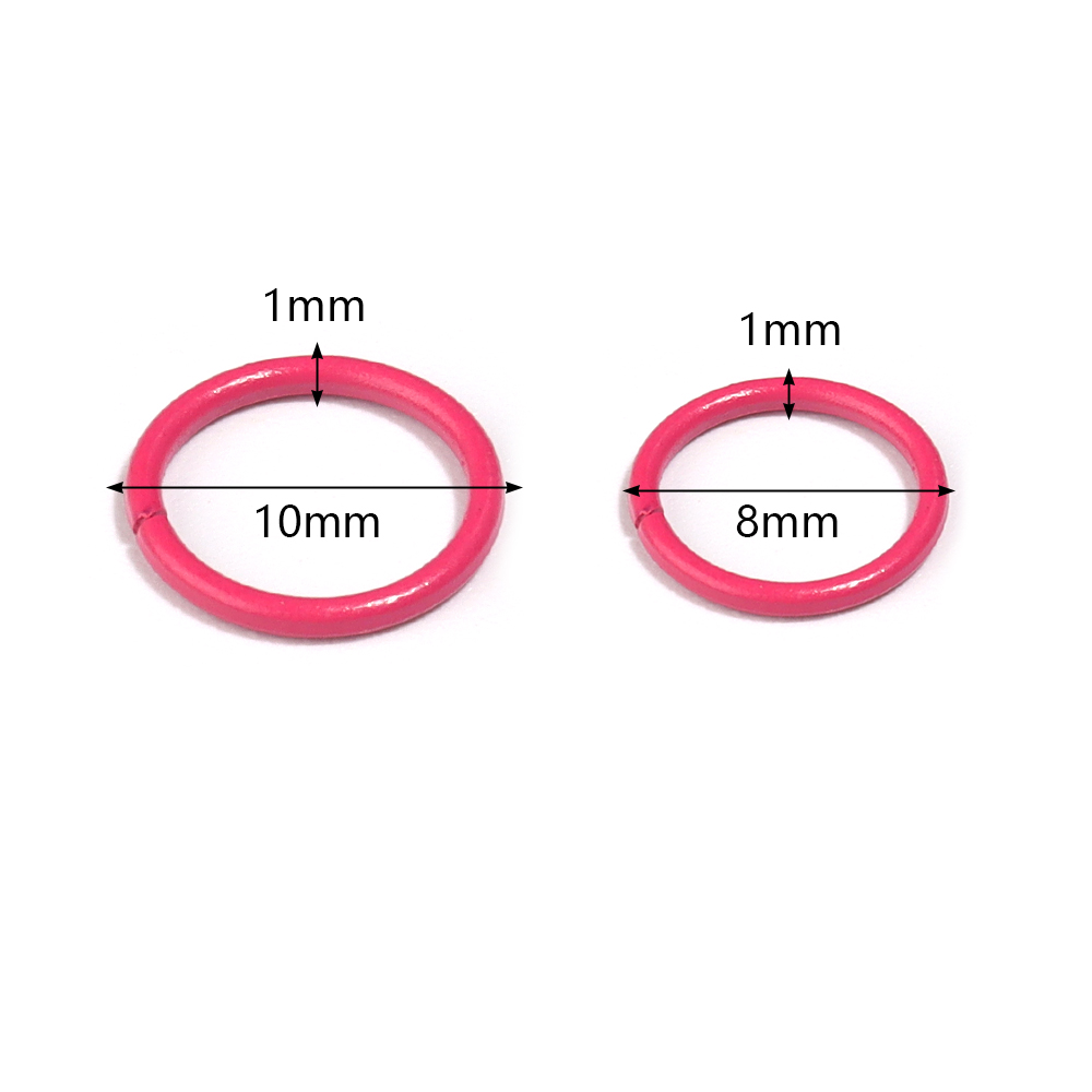 50 шт. 8/10 мм железное разъем – обзор и цена Jewelry Making Closed Jump Rings