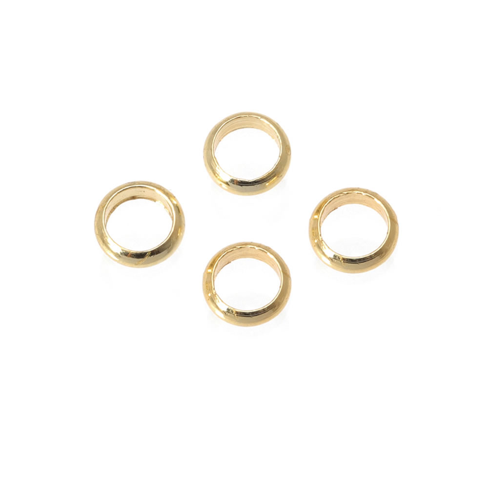 Кольца из латуни под золото 18 – обзор и цена Jewelry Making Closed Jump Rings