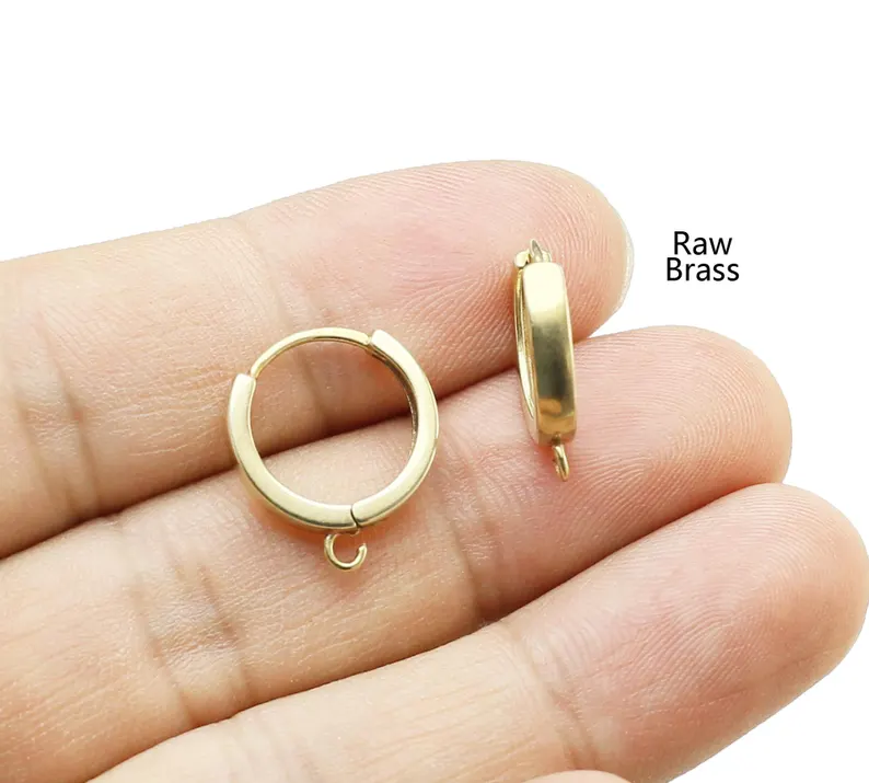 10 шт. латунные ушные обручи,  – обзор и цена Jewelry Making Supplies