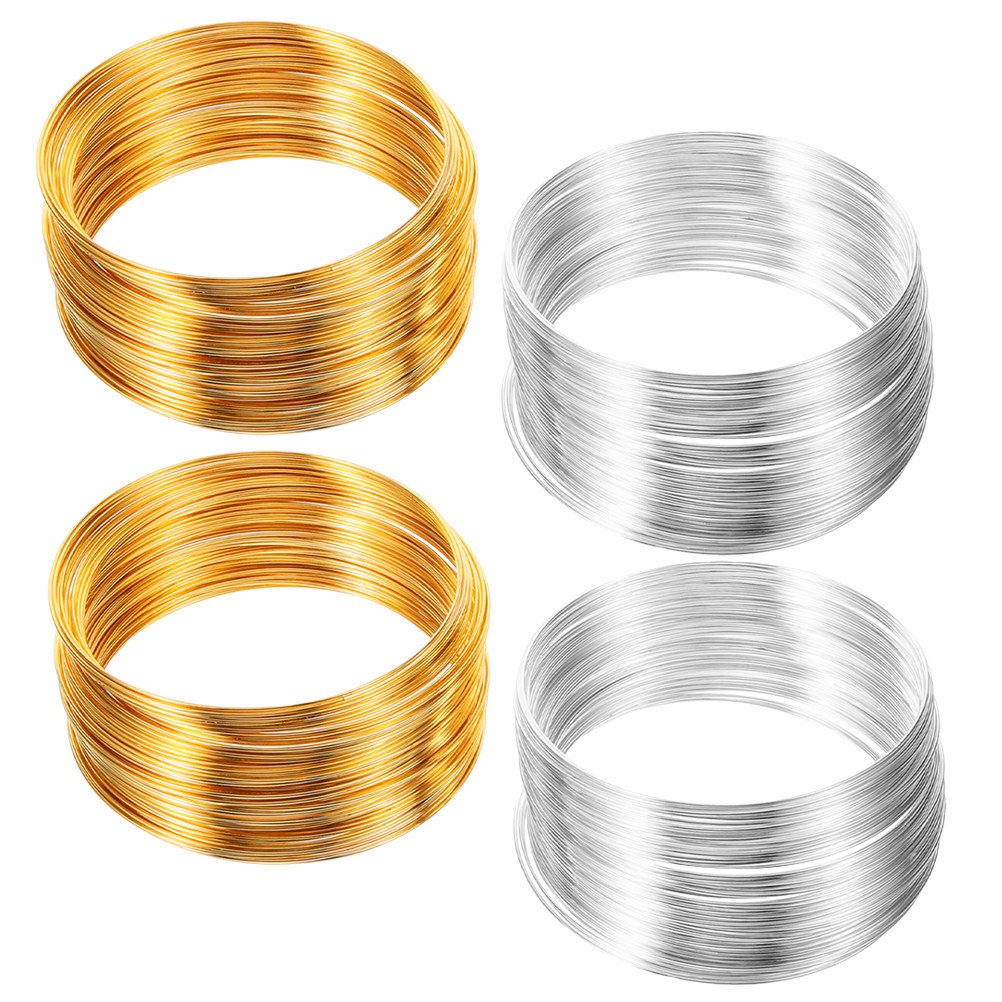 4 рулона эластичной проволоки  – обзор и цена Memory Wire Bracelet