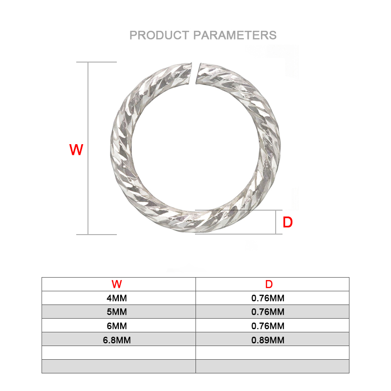 Серебряные соединительные коль – обзор и цена Jewelry Making Closed Jump Rings