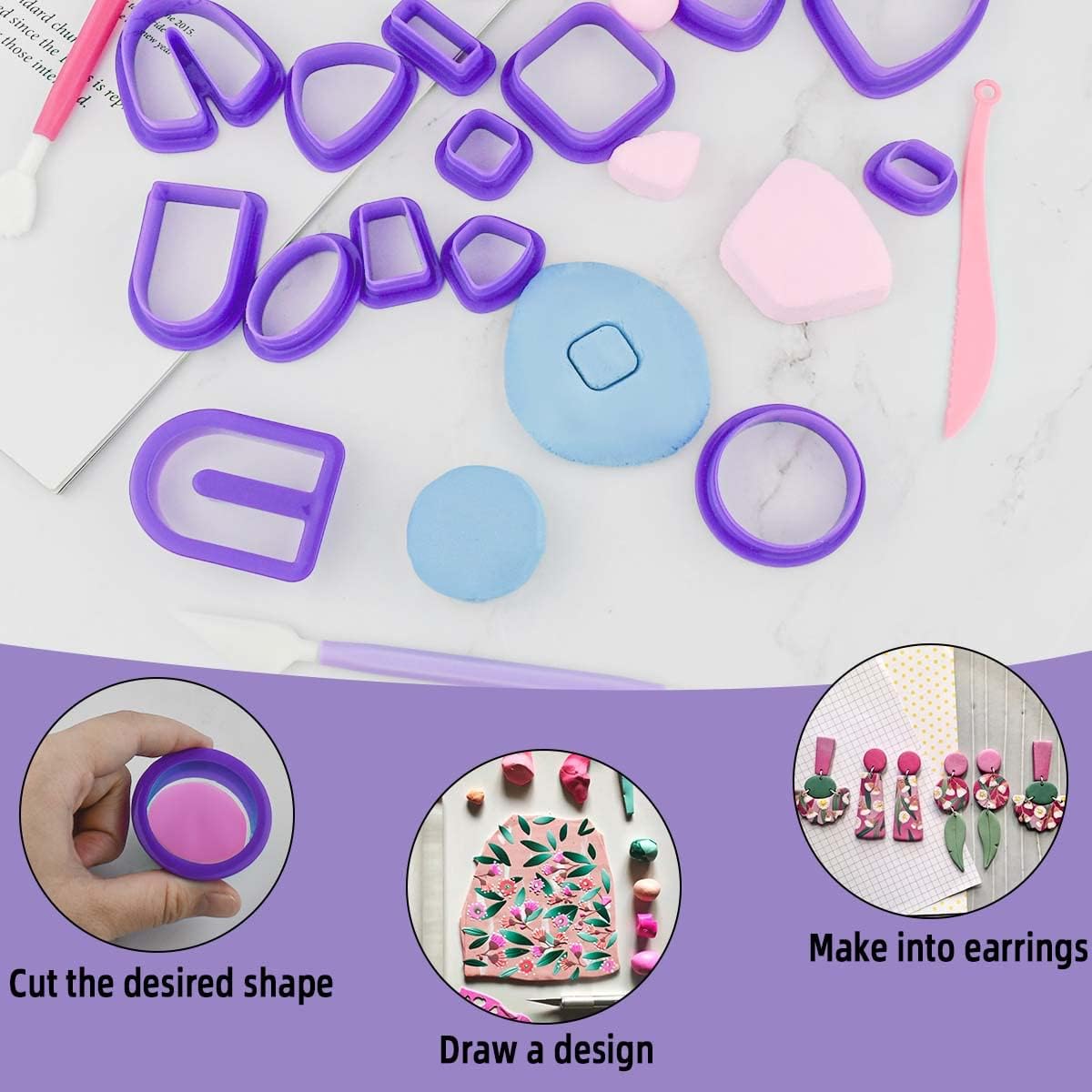Набор для изготовления сережек – обзор и цена Jewelry Making In Clay