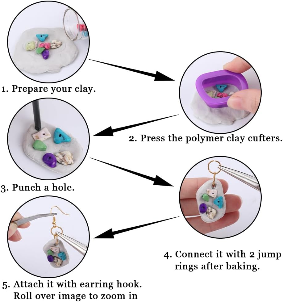 Набор для изготовления сережек – обзор и цена Jewelry Making In Clay