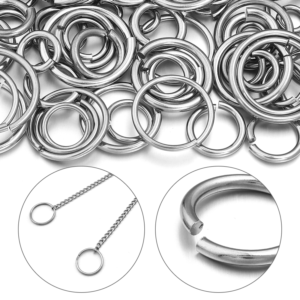 20 шт./лот, открытые кольца из – обзор и цена Jewelry Making Closed Jump Rings