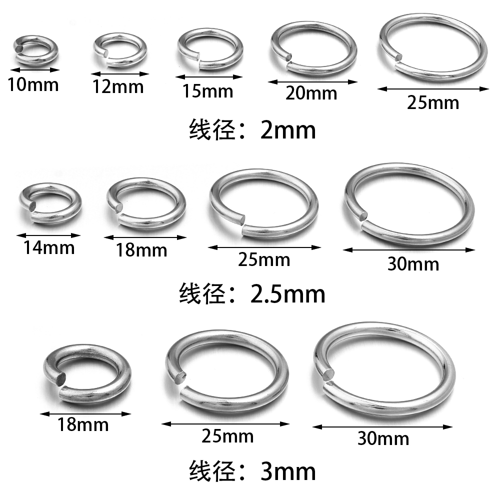 20 шт./лот, открытые кольца из – обзор и цена Jewelry Making Closed Jump Rings