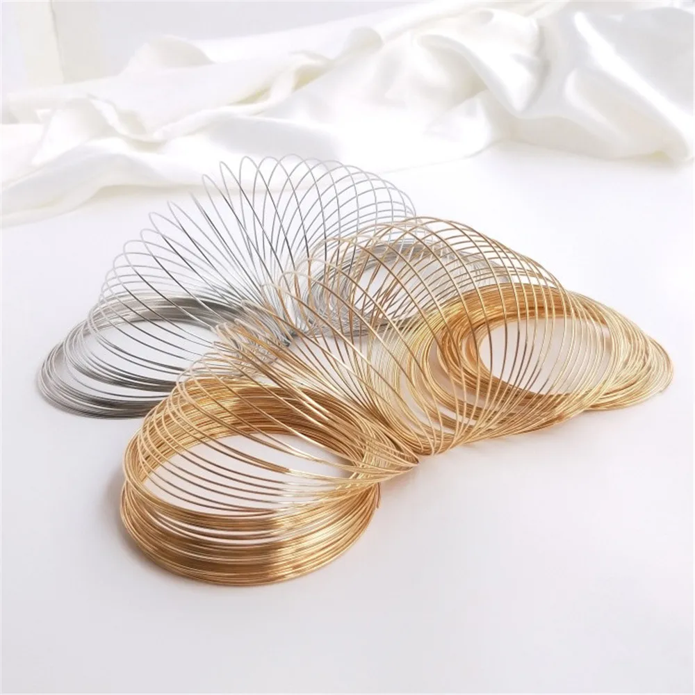 Сохраняющий цвет 14-каратное з – обзор и цена Memory Wire Bracelet