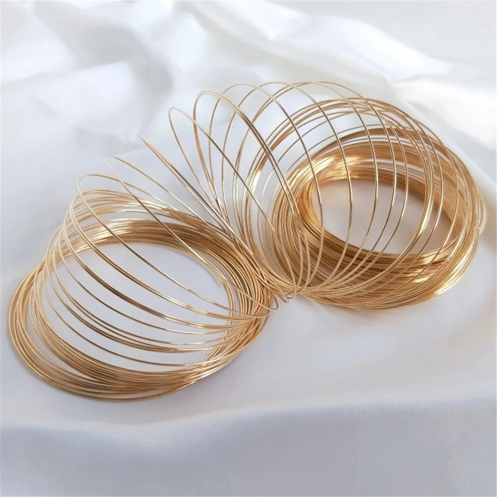 Сохраняющий цвет 14-каратное з – обзор и цена Memory Wire Bracelet