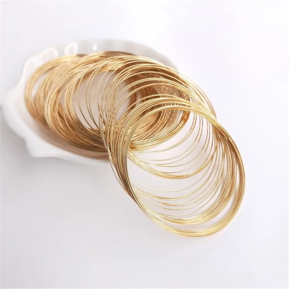 Сохраняющий цвет 14-каратное з – обзор и цена Memory Wire Bracelet
