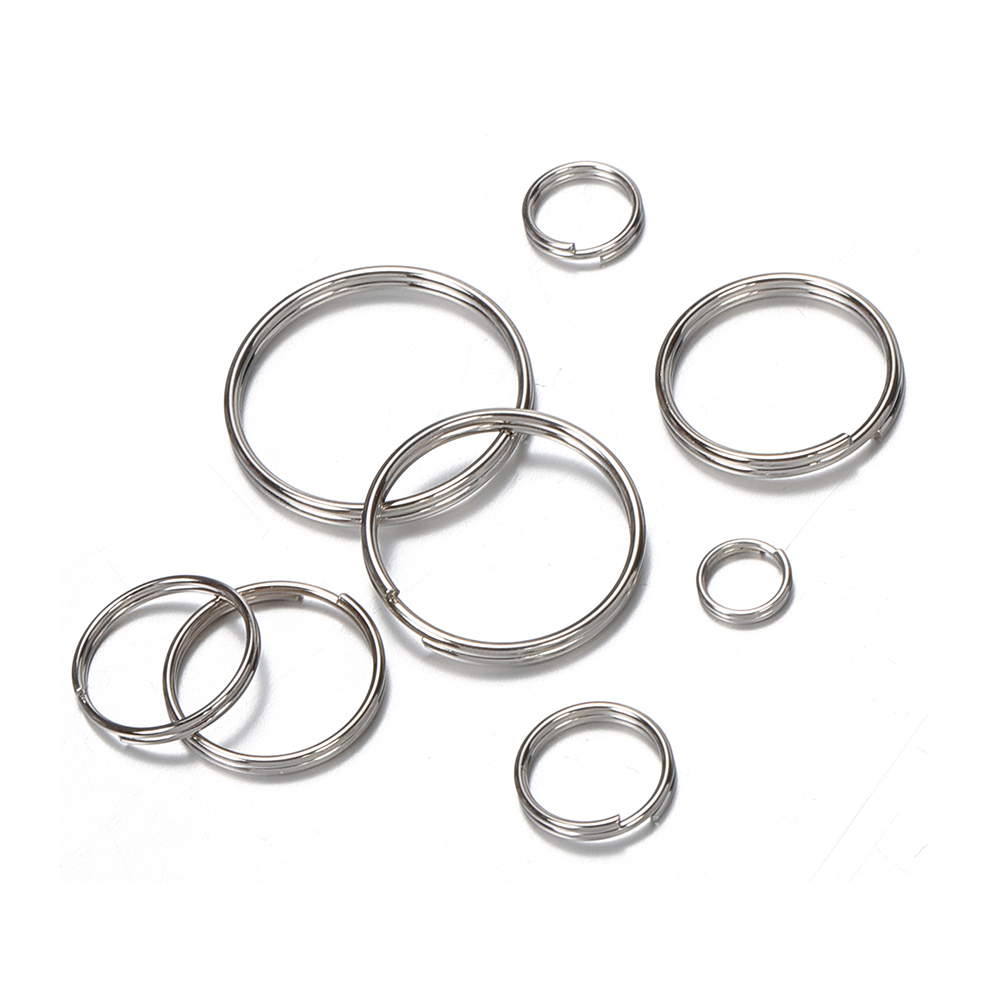 50 шт. металлических двойных к – обзор и цена Jewelry Making Closed Jump Rings