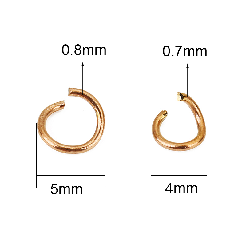 100 шт. позолоченных кольцообр – обзор и цена Jewelry Making Closed Jump Rings