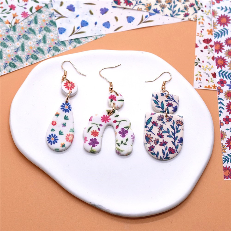 SNASAN DIY роскошный цветок ак – обзор и цена Jewelry Making In Clay