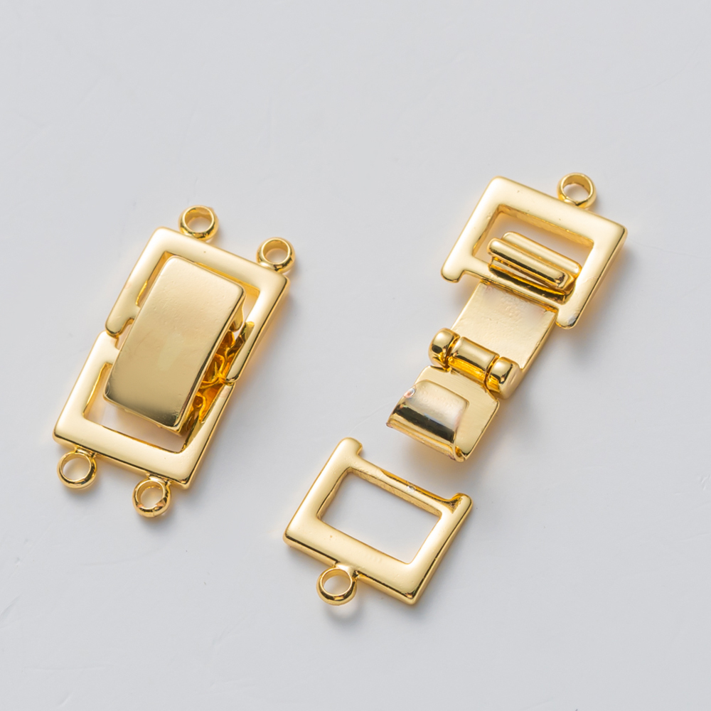 2 шт., позолоченная многослойн – обзор и цена Jewelry Making Gold