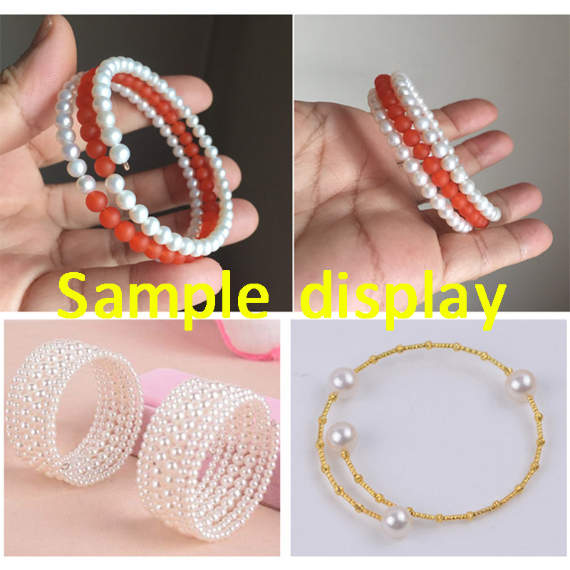100 петель золотого цвета, ста – обзор и цена Memory Wire Bracelet